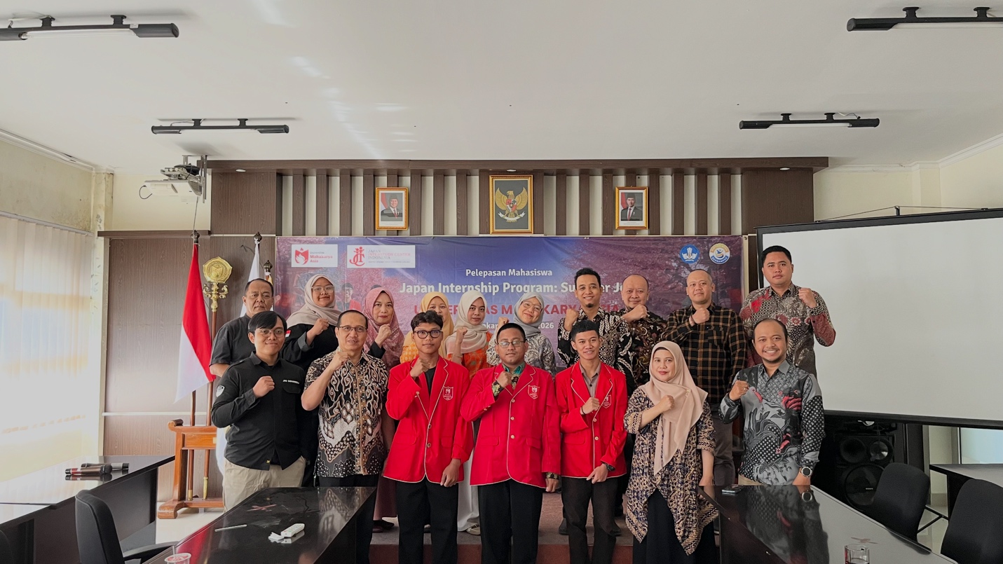 UNMAHA Cetak Sejarah Baru, Lepas Tiga Mahasiswa Pionir untuk Program Internship ke Jepang